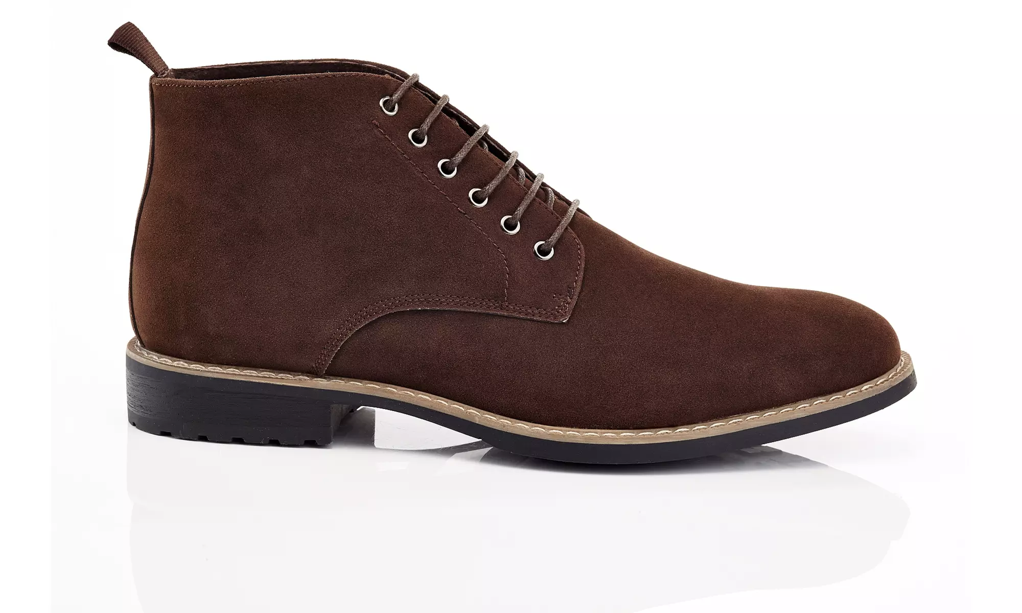 Adolfo Keith Men's Microsuede Chukka Boots 