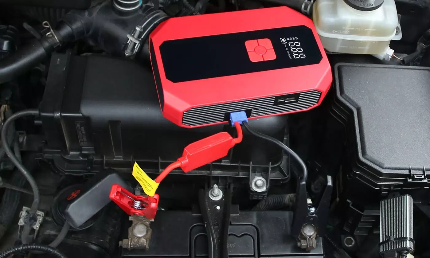 Inova 1500A Jump Starter and 20000mAh Power Bank with three Light Modes