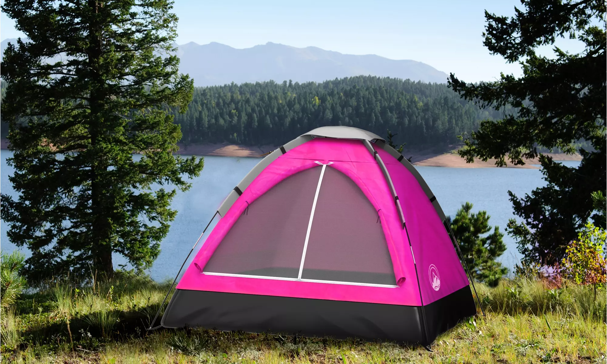 2-Person Dome Camping Tent by Wakeman Outdoors - Primary Image