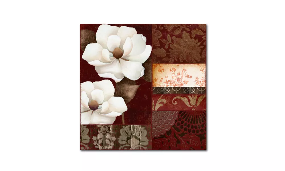 Color Bakery 'Flores Blancas III' Canvas Art - Primary Image