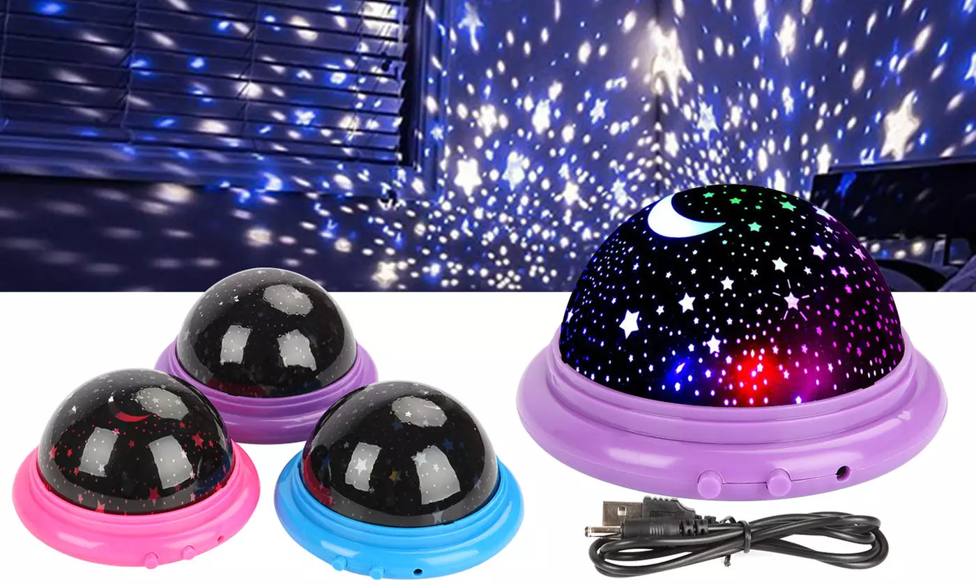 Starry Sky LED Projector Night Light Lamp for Baby Adults Bedroom Party Decor - Primary Image