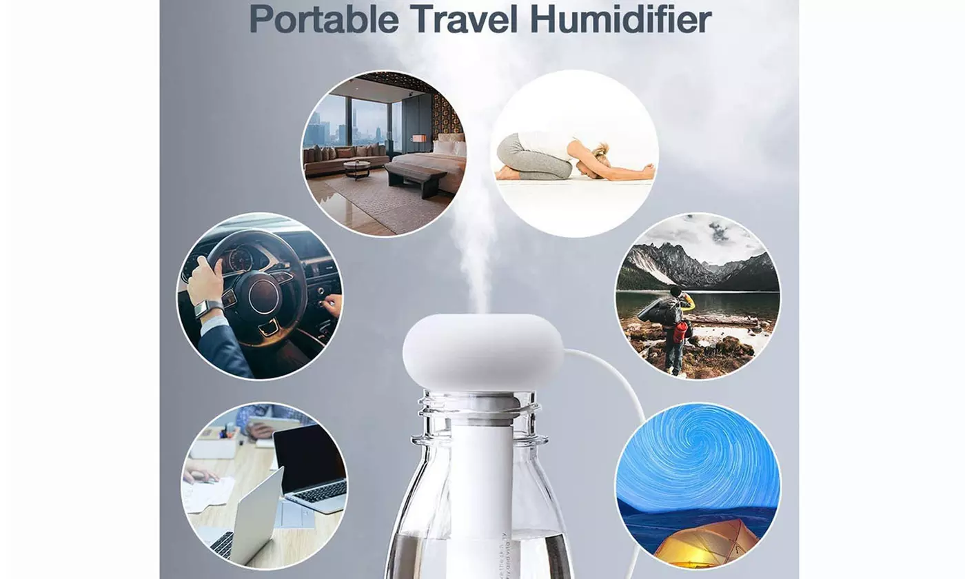 Portable Ultrasonic Cool Mist Humidifier Mini Humidifier Stick 