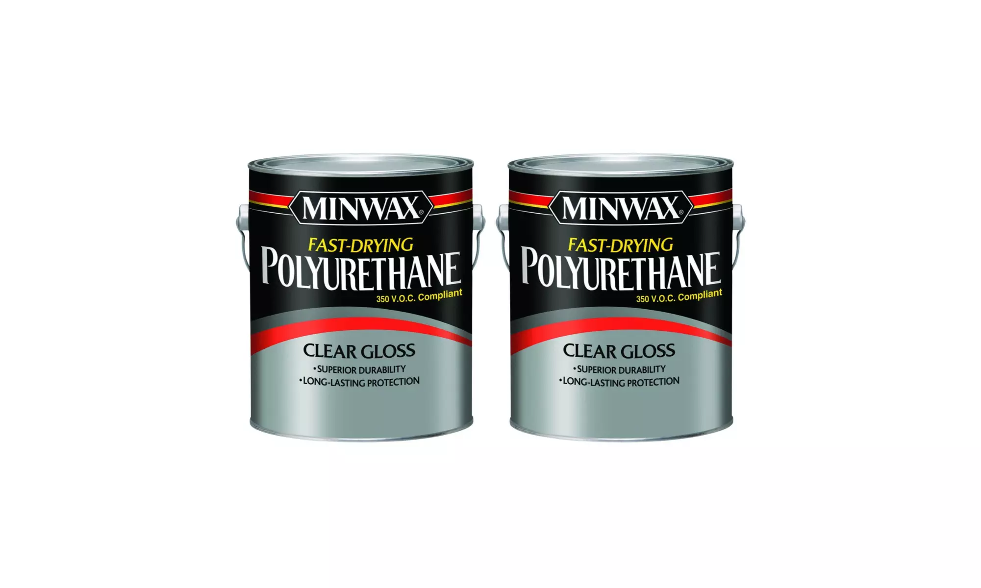 Minwax Fast-Drying Polyurethane Clear Gloss Finish (2-Pack) - Primary Image