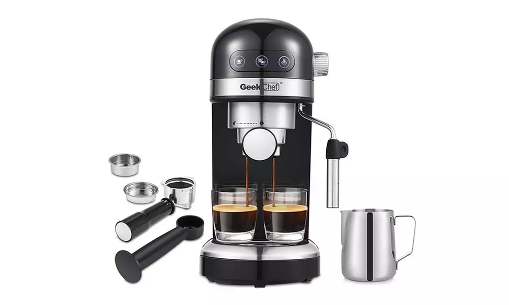 1350W Espresso Machine High PerformanceThermo block beating system Coffee Maker - Primary Image