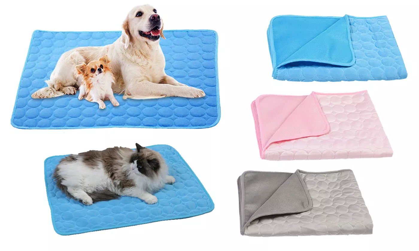 Pet Cooling Mat Cool Pad Comfortable Cushion Bed Blanket for Dog Cat Puppy