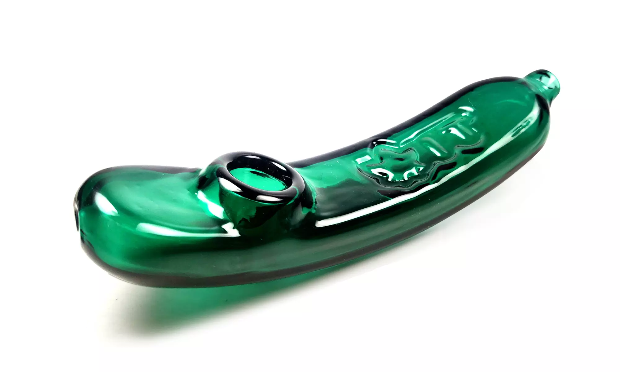 Rocker Steamroller Glass Hand Pipe
