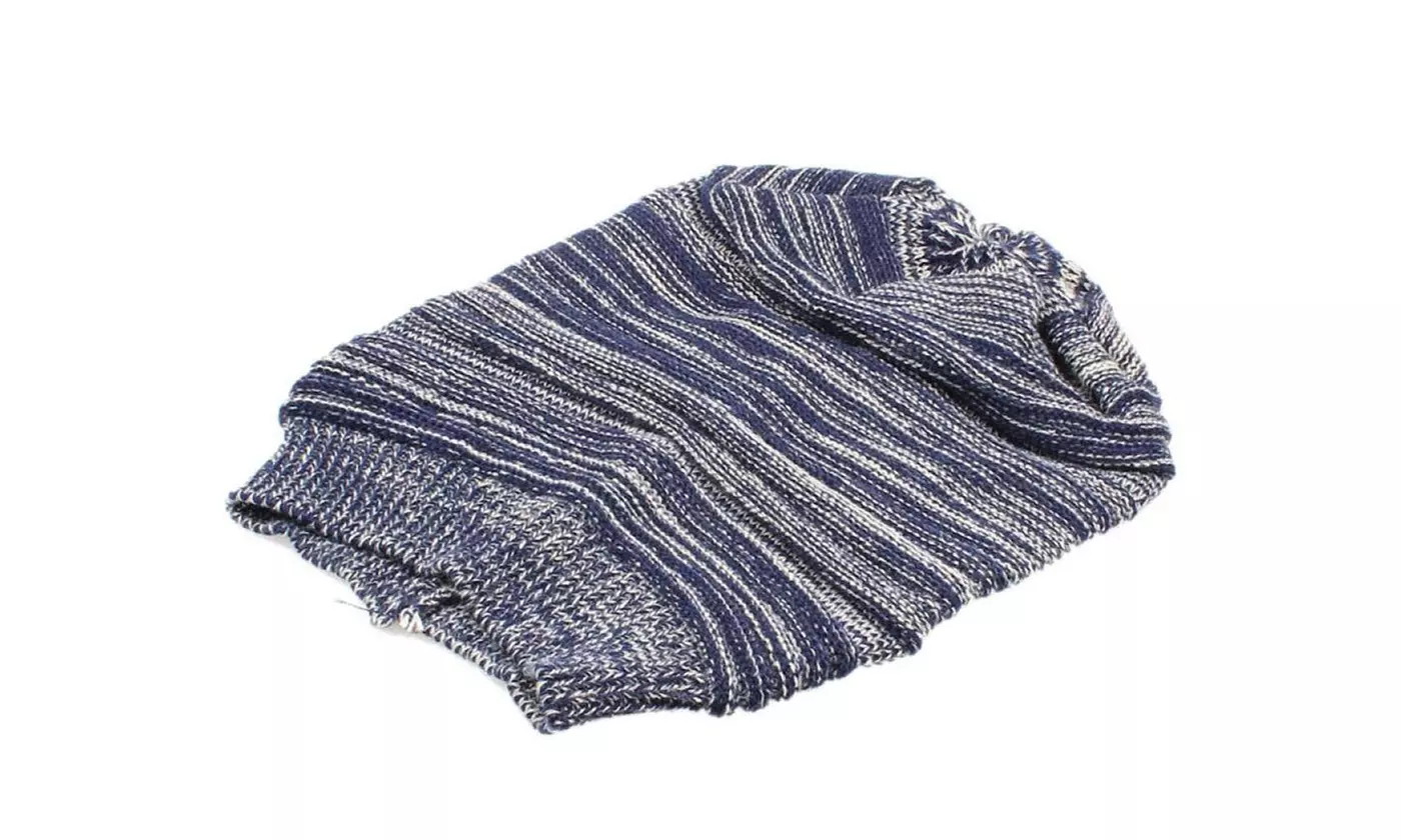 Women Winter Baggy Beanie Oversized Knitted Crochet Ski Hat Slouch Cap