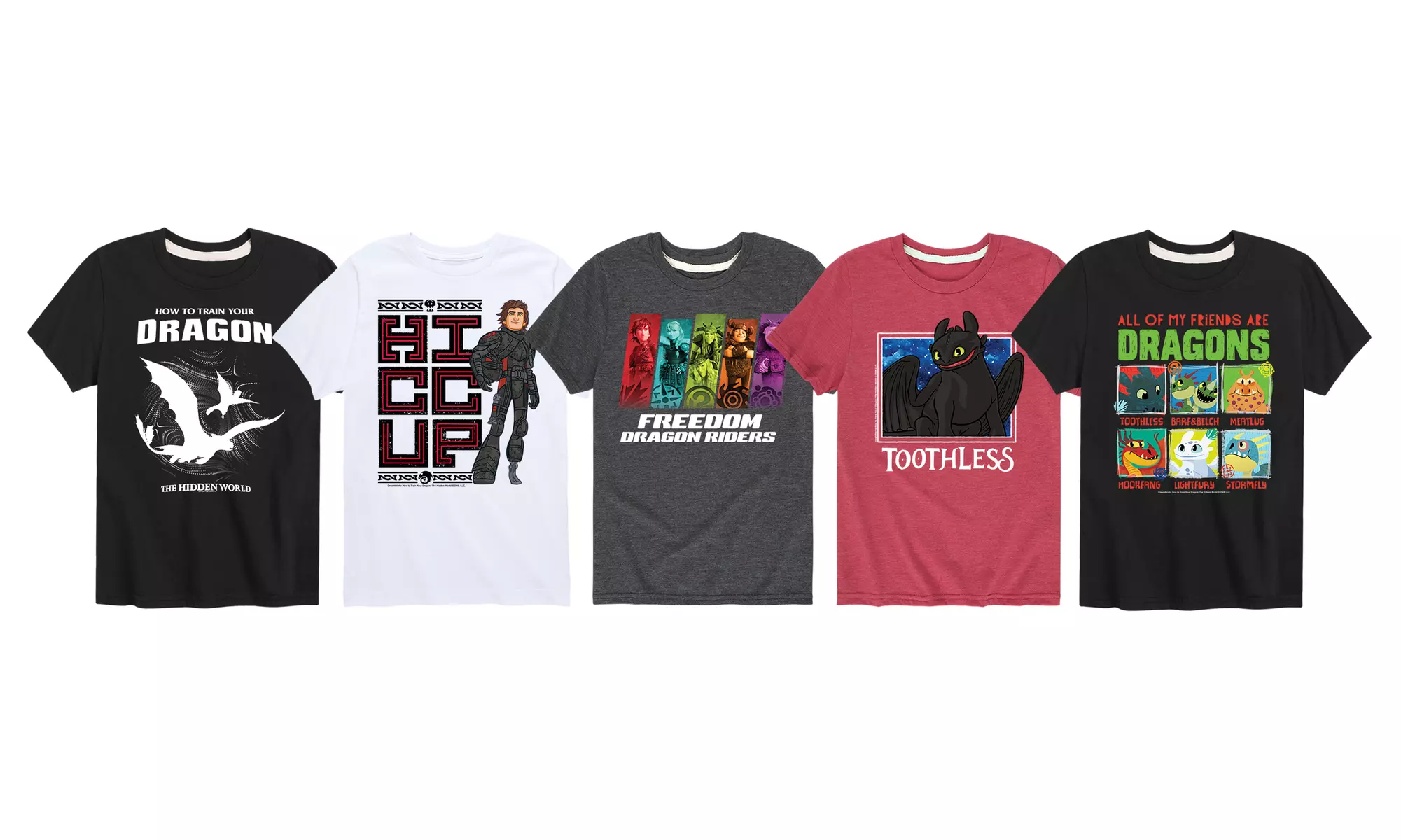 How To Train Your Dragon Kid's Tees Officially Licensed - Primary Image