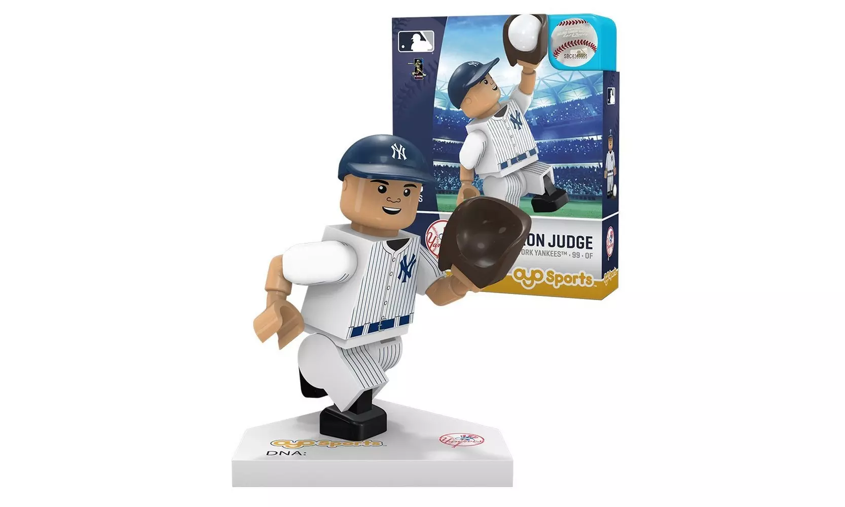 Oyo Sports P-MLBNYY99-G5LE New York Yankees Aaron Judge Oyo Minifigure - Primary Image