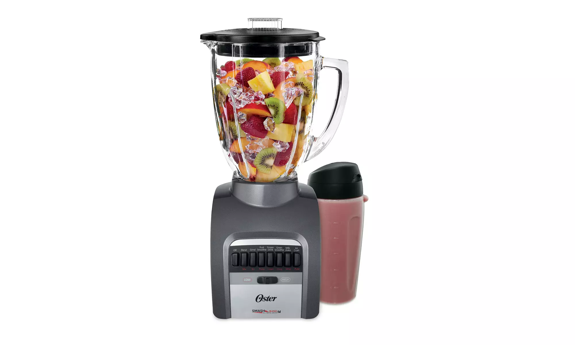 Oster Smash Blend 14 Speed 300 Blender with Smoothie Cup - Primary Image