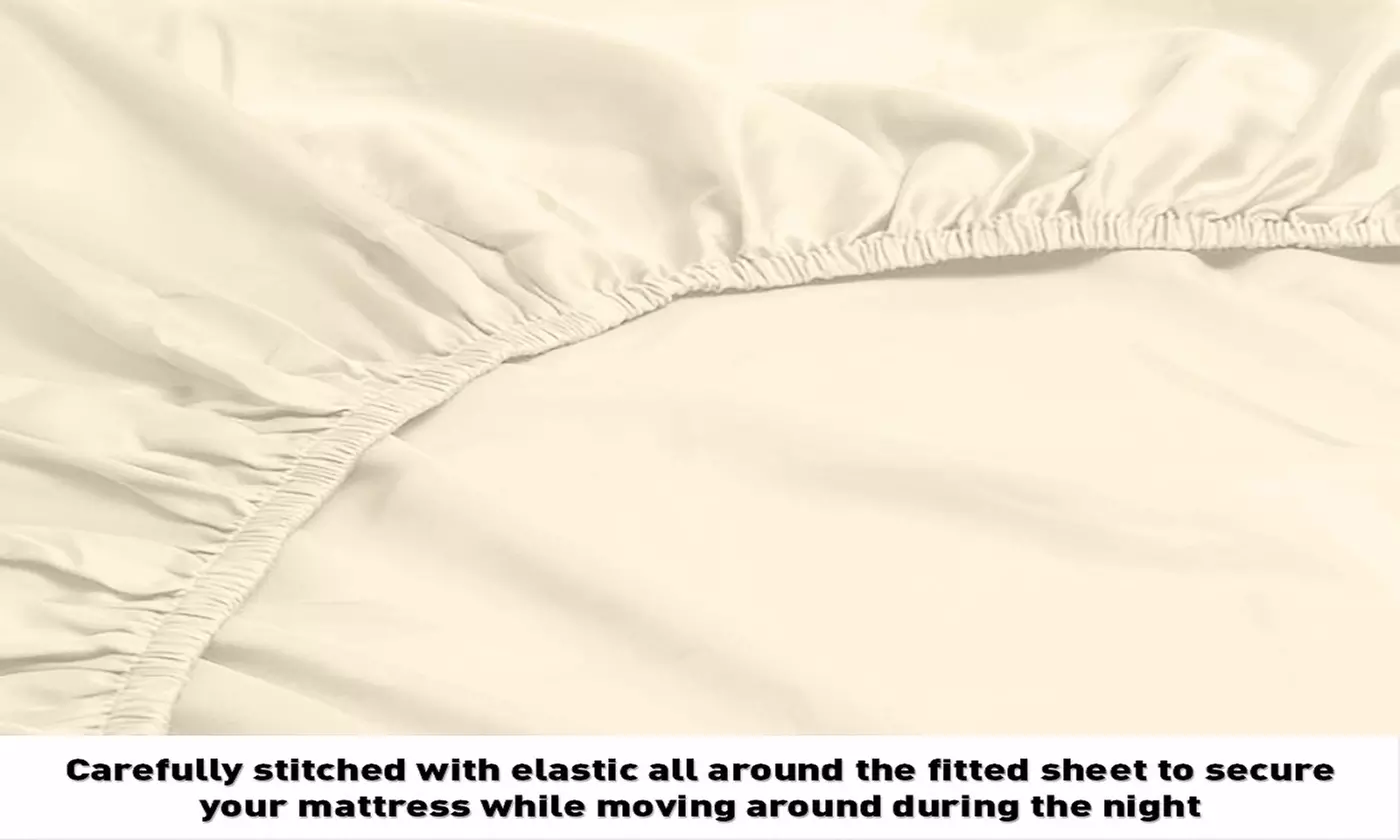Home Sweet Home Extra Soft Deep Pocket Embroidered Sheet Set