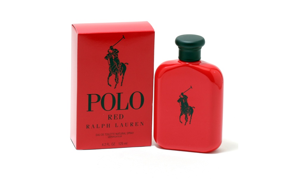 Ralph Lauren Polo Red Eau de Toilette for Men 4.2 Fl. Oz.