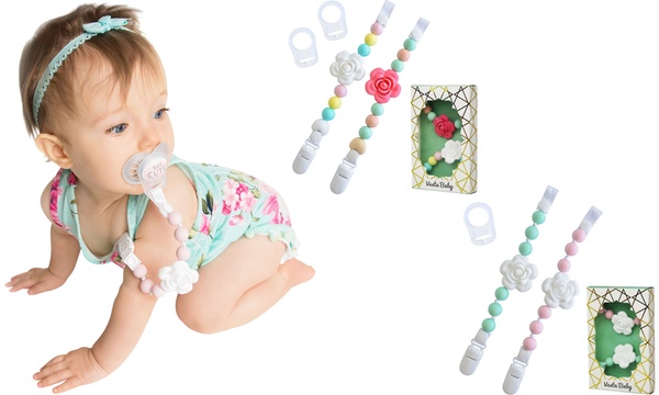 Vesta baby sale pacifier clips