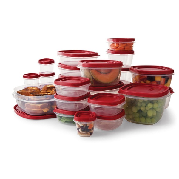 Rubbermaid 50 Piece Easy Find Lid Food Storage Set