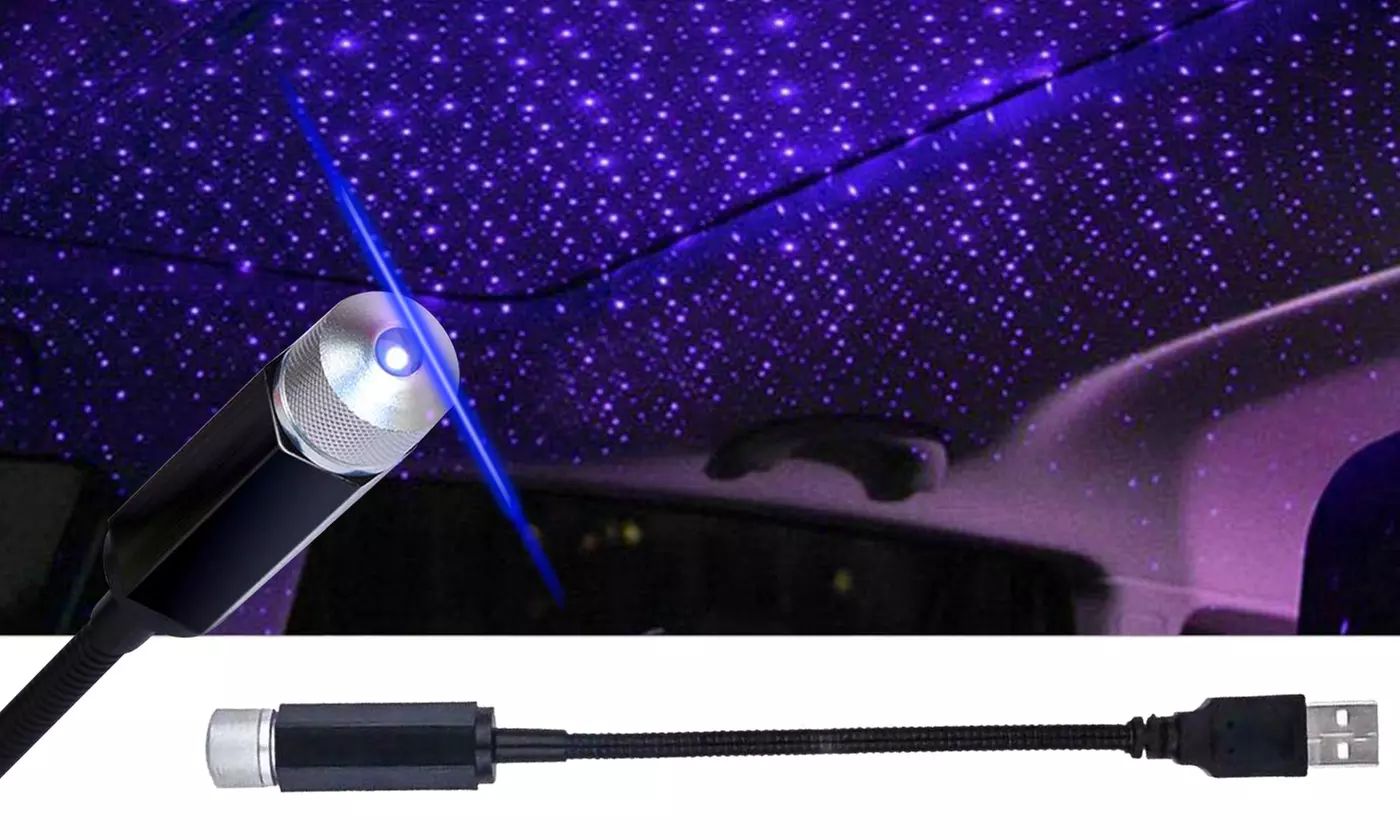 USB Star Car Projector Light Projector Night Light Decorations for Car - Second Medium