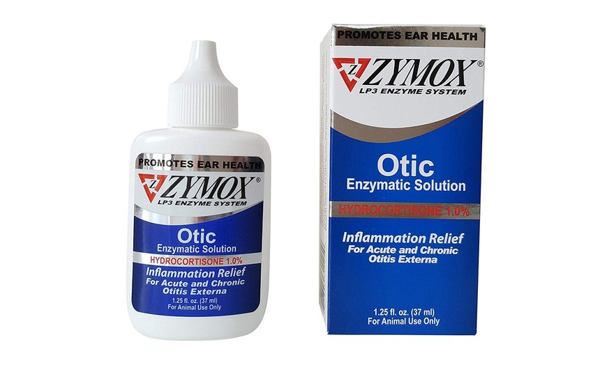 Zymox pet king brand otic pet 2025 ear treatment with hydrocortisone