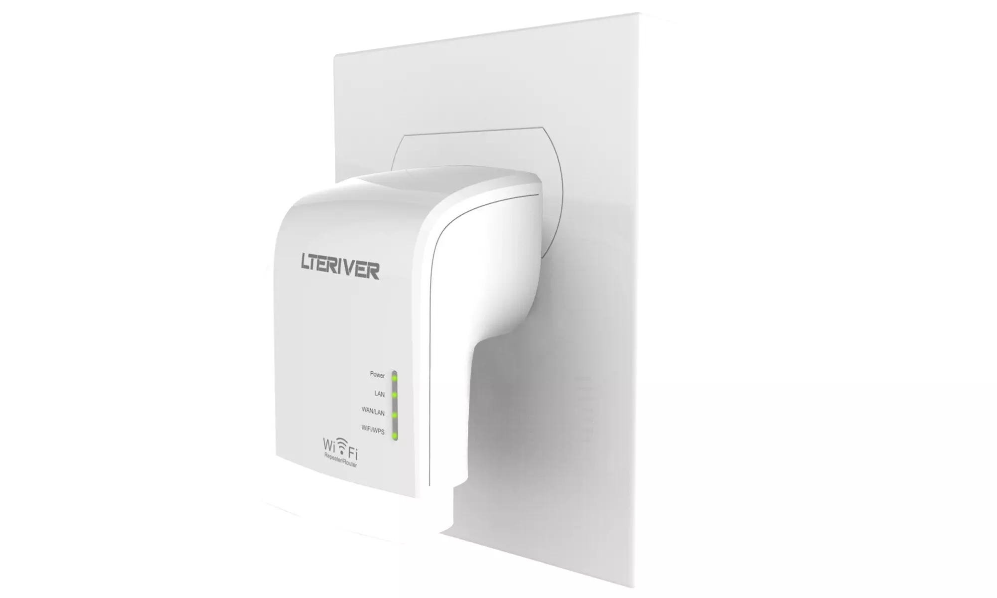LTERIVER WiFi Range Extender WiFi Repeater 802.11 AC 750 Mbps Dual Band - Primary Image