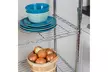 Chrome 5-Tier Heavy-Duty Adjustable Shelf - Second Medium