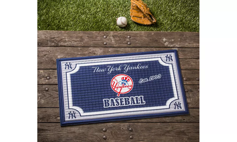 MLB 18"x30" Embossed Door Mats - Primary Image
