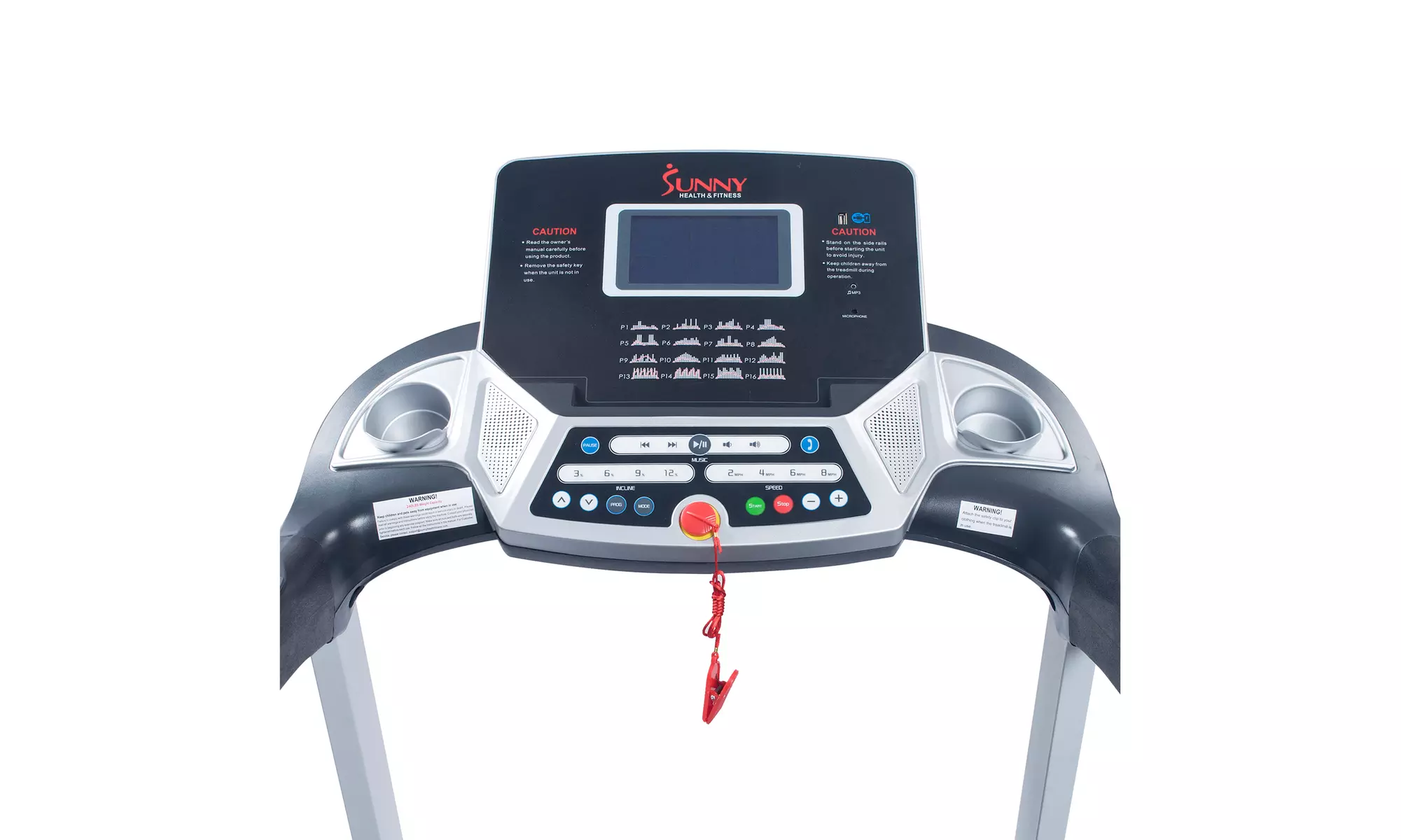 Sunny Health & Fitness Energy Flex Motorized Treadmill - Second Medium