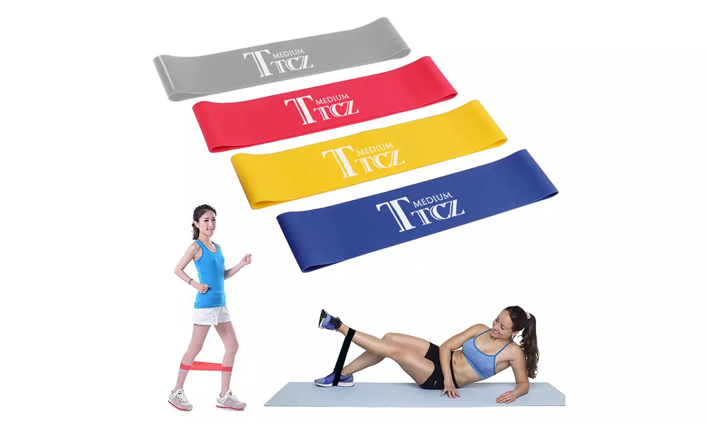 Exercise Resistance Loop Bands Workout Yoga Training Fitness Gym Band - Primary Image