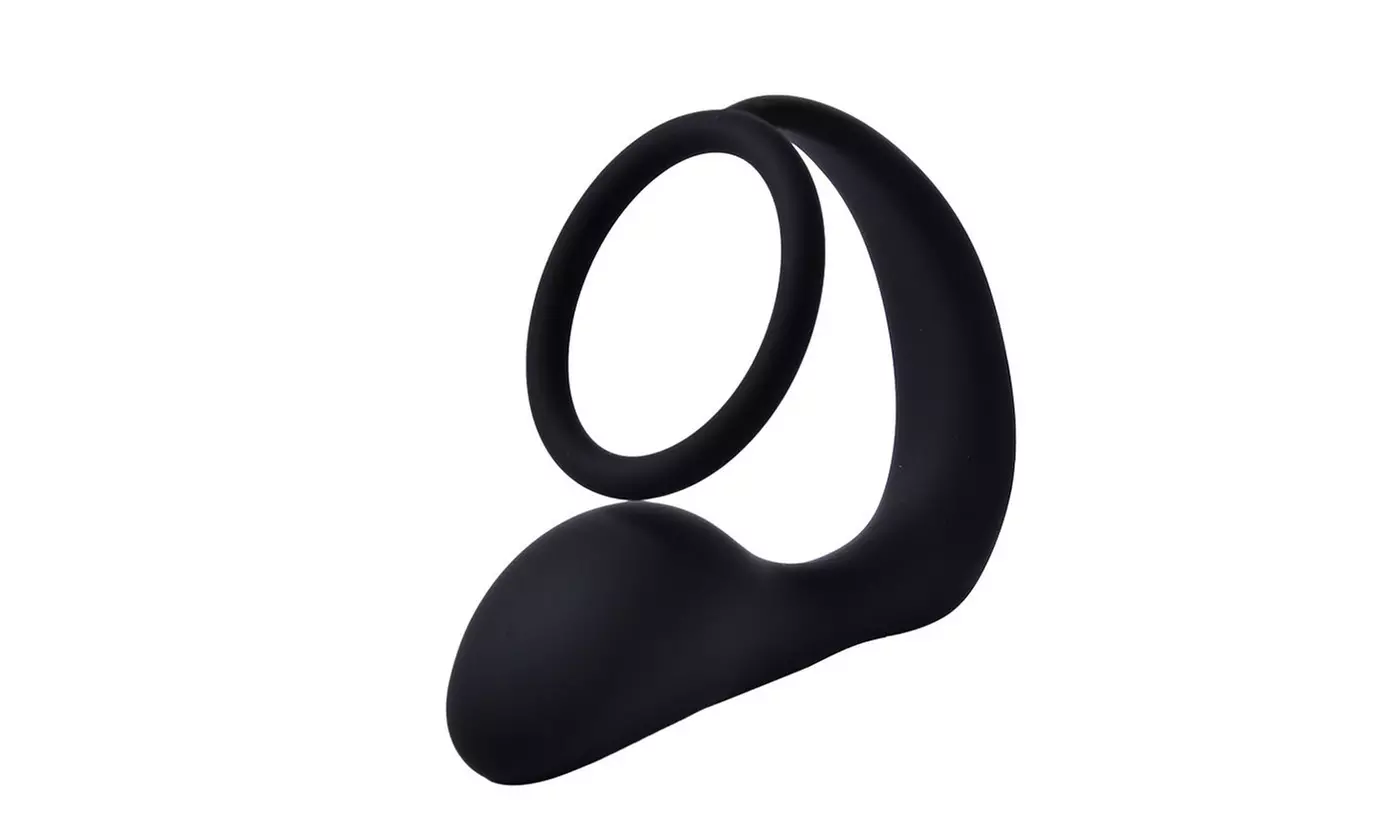 Prostate Massager Anal Plug Penis Ring Adult Sex Toys Waterproof