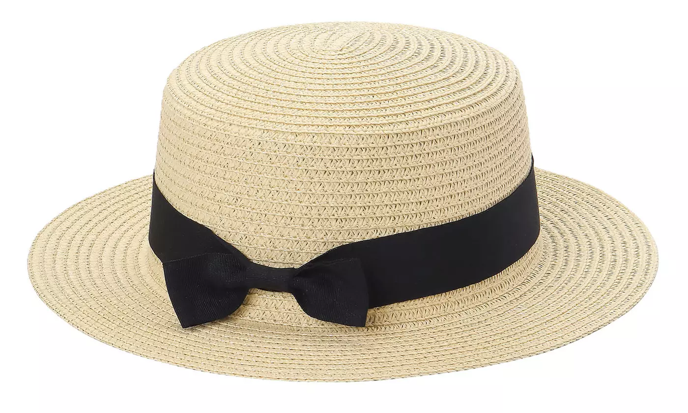 Women's Wide Brim Panama Sun Cap