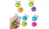 Interesty Sensory Toys - Keychain Handheld Mini Fidget Toy Stress Relief Toy 