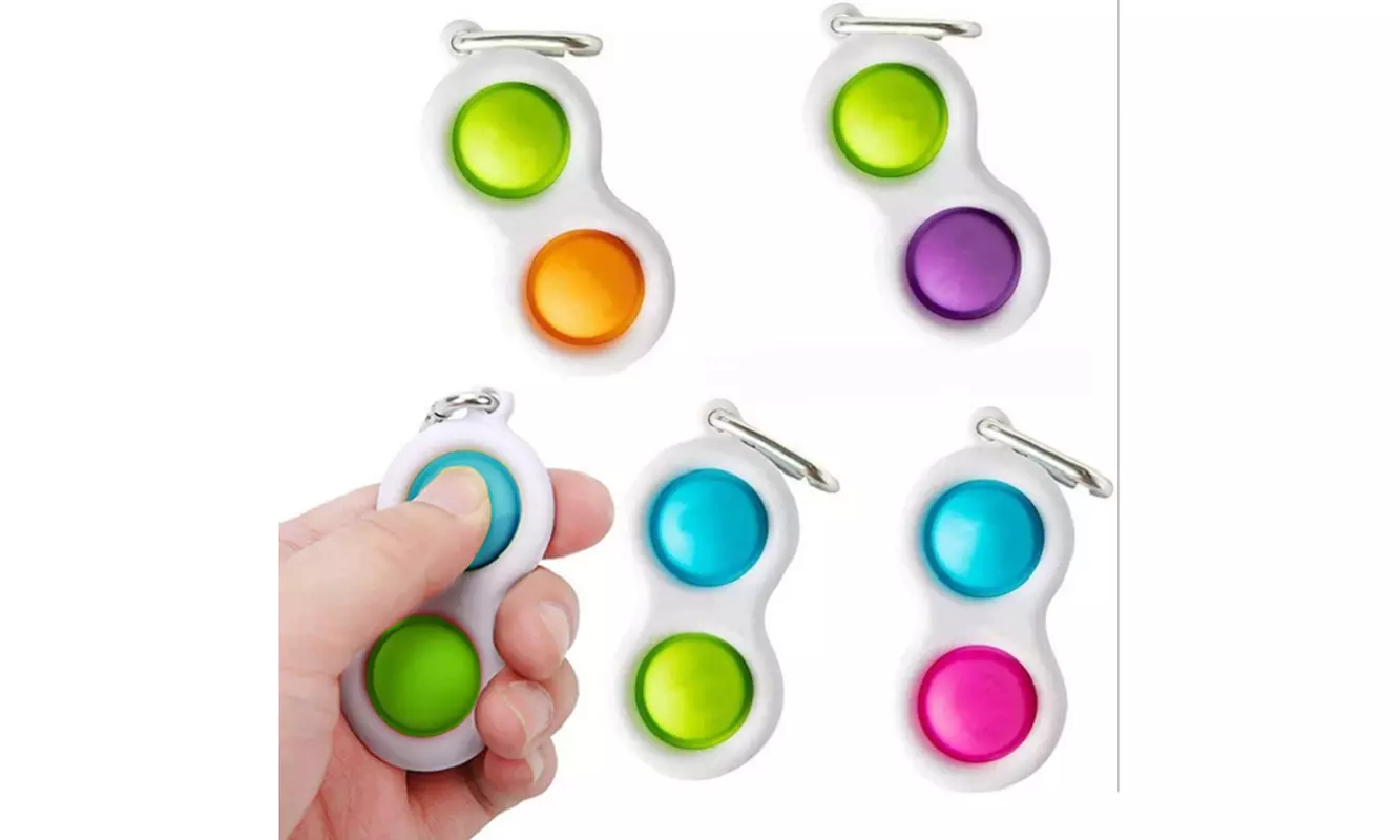 Interesty Sensory Toys - Keychain Handheld Mini Fidget Toy Stress Relief Toy  - Primary Image