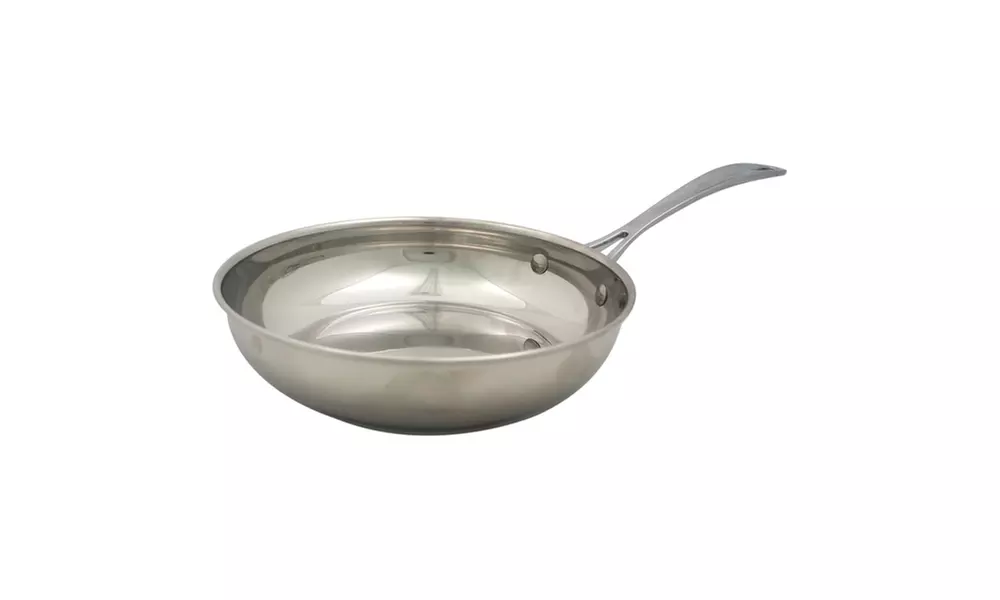 David Burke Splendor Series Heavy Gauge Stainless Steel 8 inch Fry Pan - Primary Image