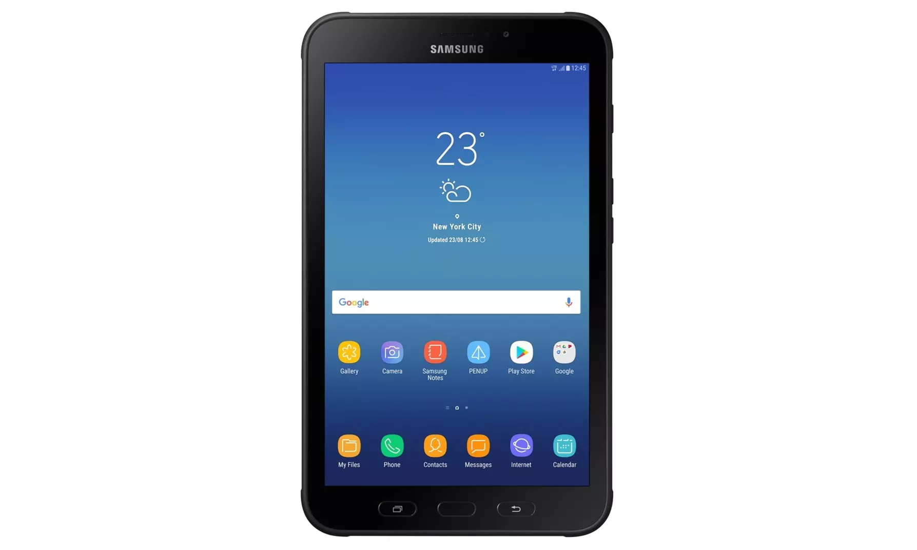 Samsung Galaxy Tab Active 2 8.0 T395 Tablet w/ 8MP Camera - Black  - Primary Image