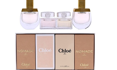 Chloe 4 Pcs Mini Set 0.16 Women Spray Floral Eau De Toilette