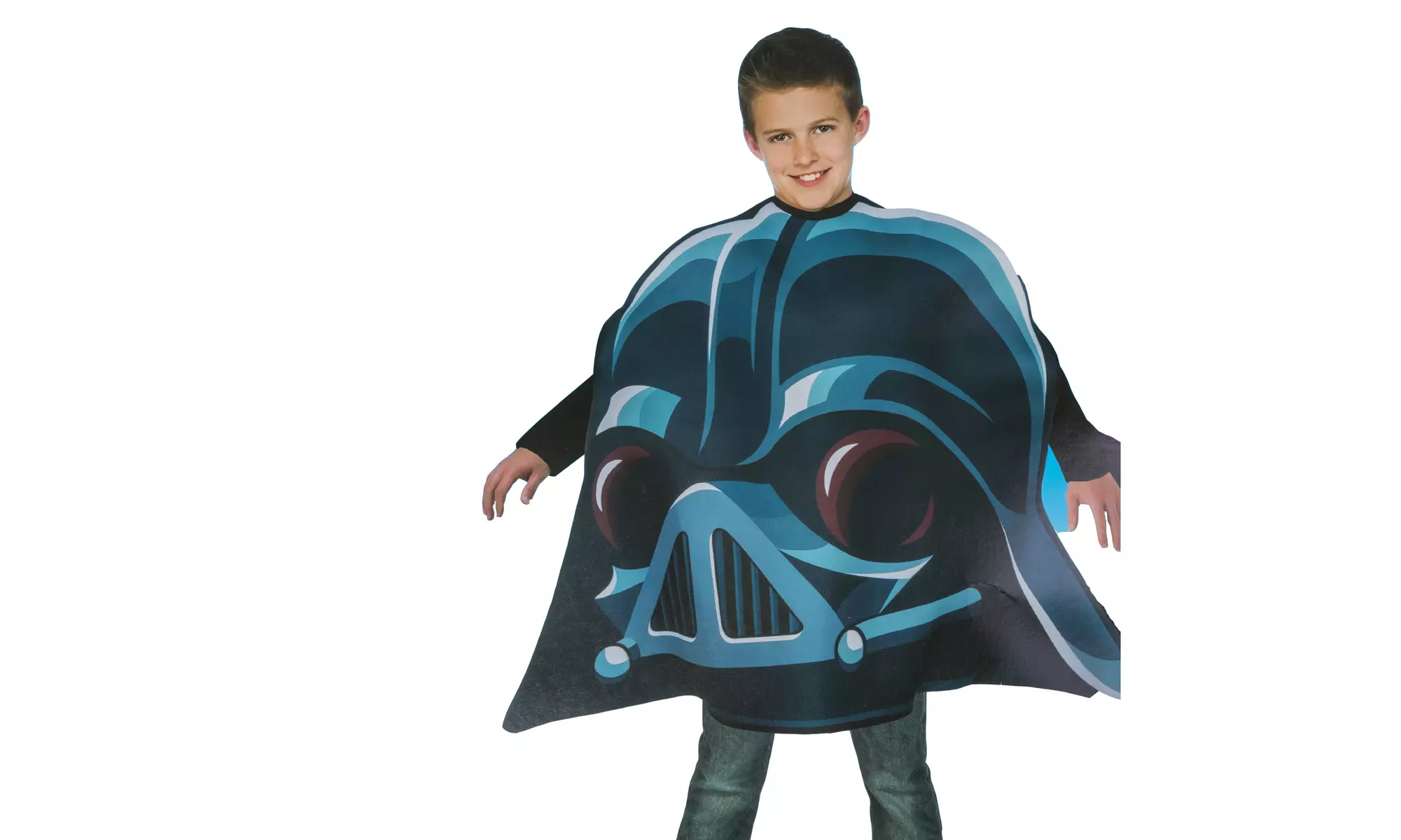 Rubies Angry Birds Star Wars Darth Vader Helmet Pig Kids Halloween Costume - Primary Image