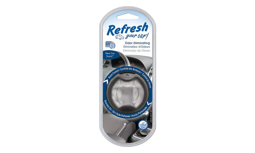 Refresh Scented Oil Interior Car Diffuser (4-Pack)