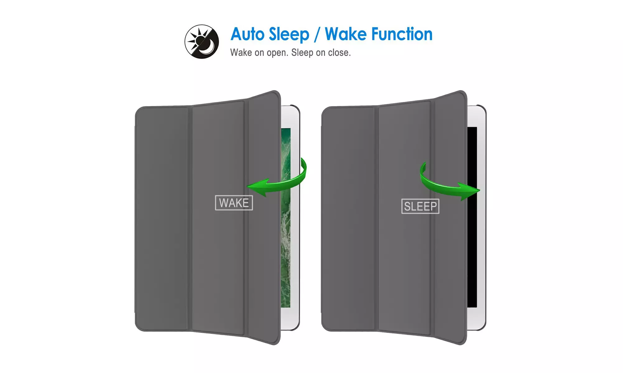 JETech Case for iPad Mini 4, Smart Cover with Auto Sleep/Wake
