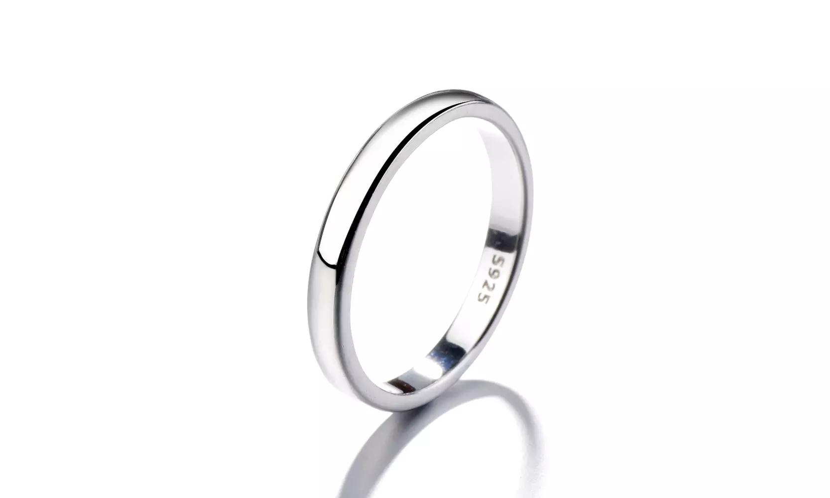 Sterling Silver Wedding Band  - Primary Image