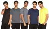 5-Pack Men's Performance Mesh Active T-Shirts (S-2XL)