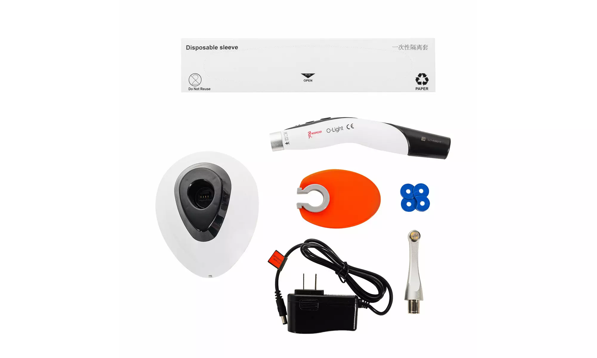 Woodpecker O-Light 5W 2500 mw/cm2 Dental Cordless LED Curing Light Lamp