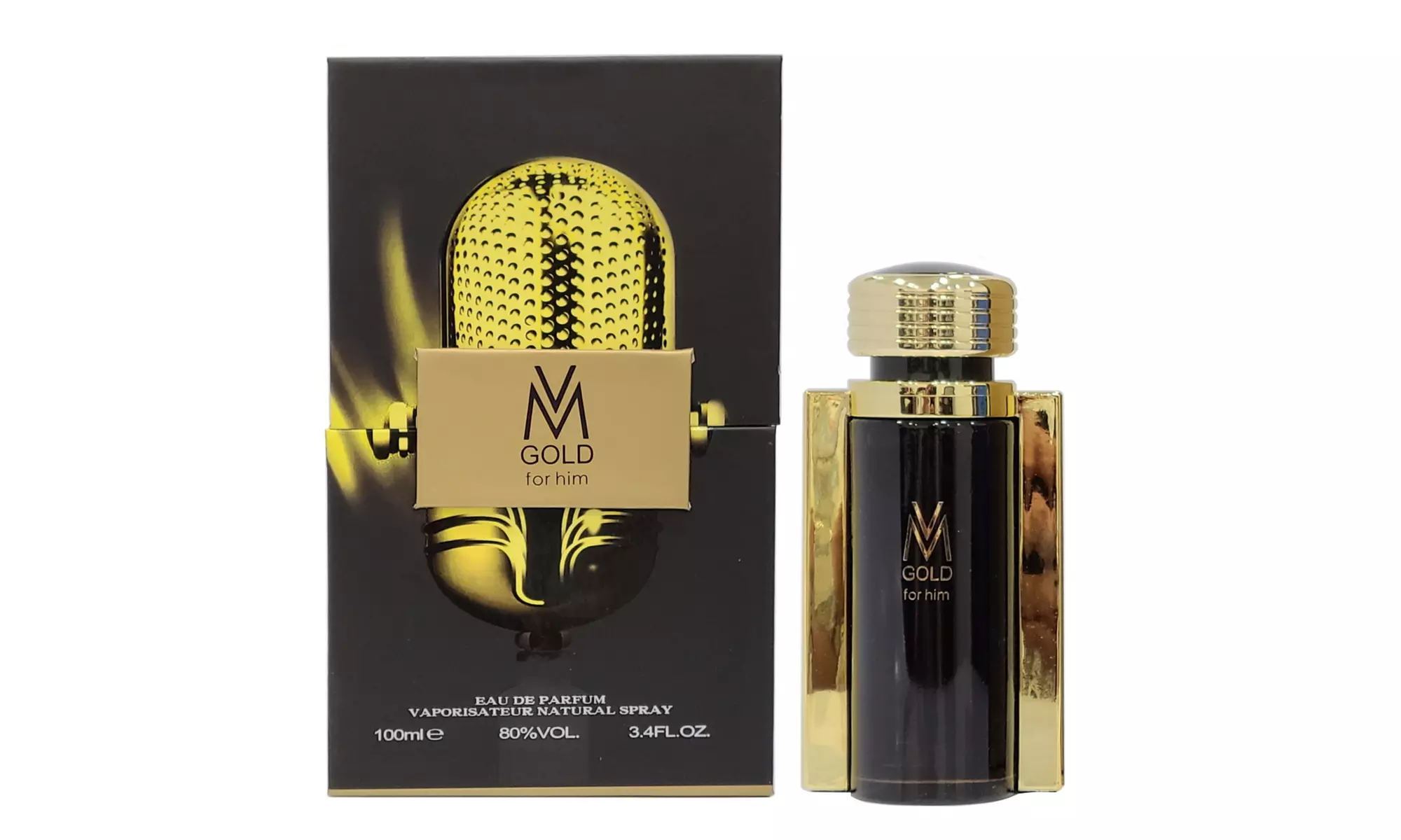 Victor Manuelle Gold For Him Eau de Parfum 3.4 oz / 100 ml  For Men - Primary Image