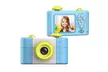 Shock-Proof Rechargeable Cute Mini HD 5.0mp 4X Digital Camera - Blue - Second Medium