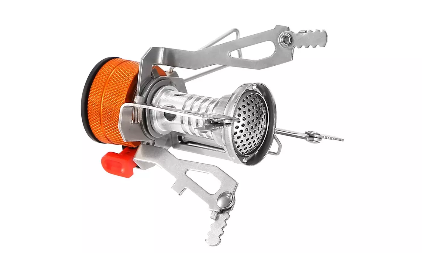 iMounTEK Portable Butane Gas Stove with Piezo Ignition and Burner
