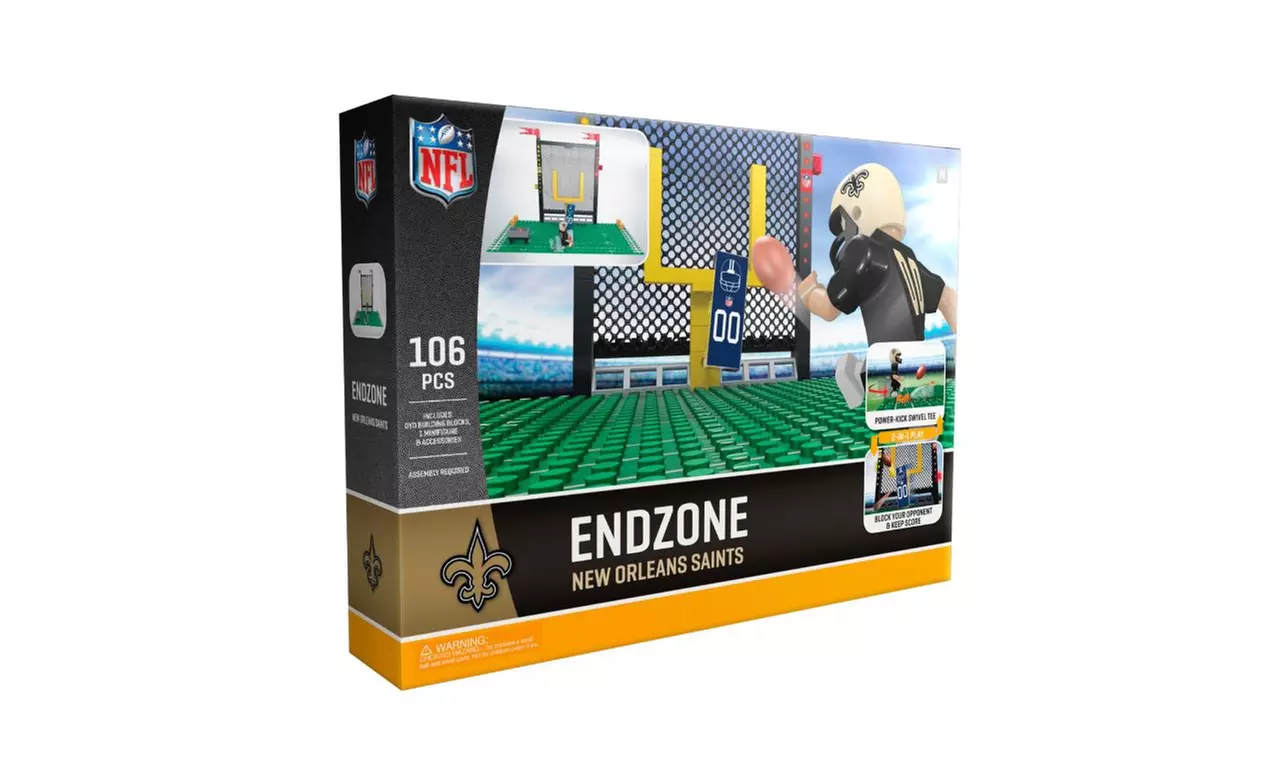 OYO Sports  - NFL New Orleans Saints Endzone Set - Second Medium