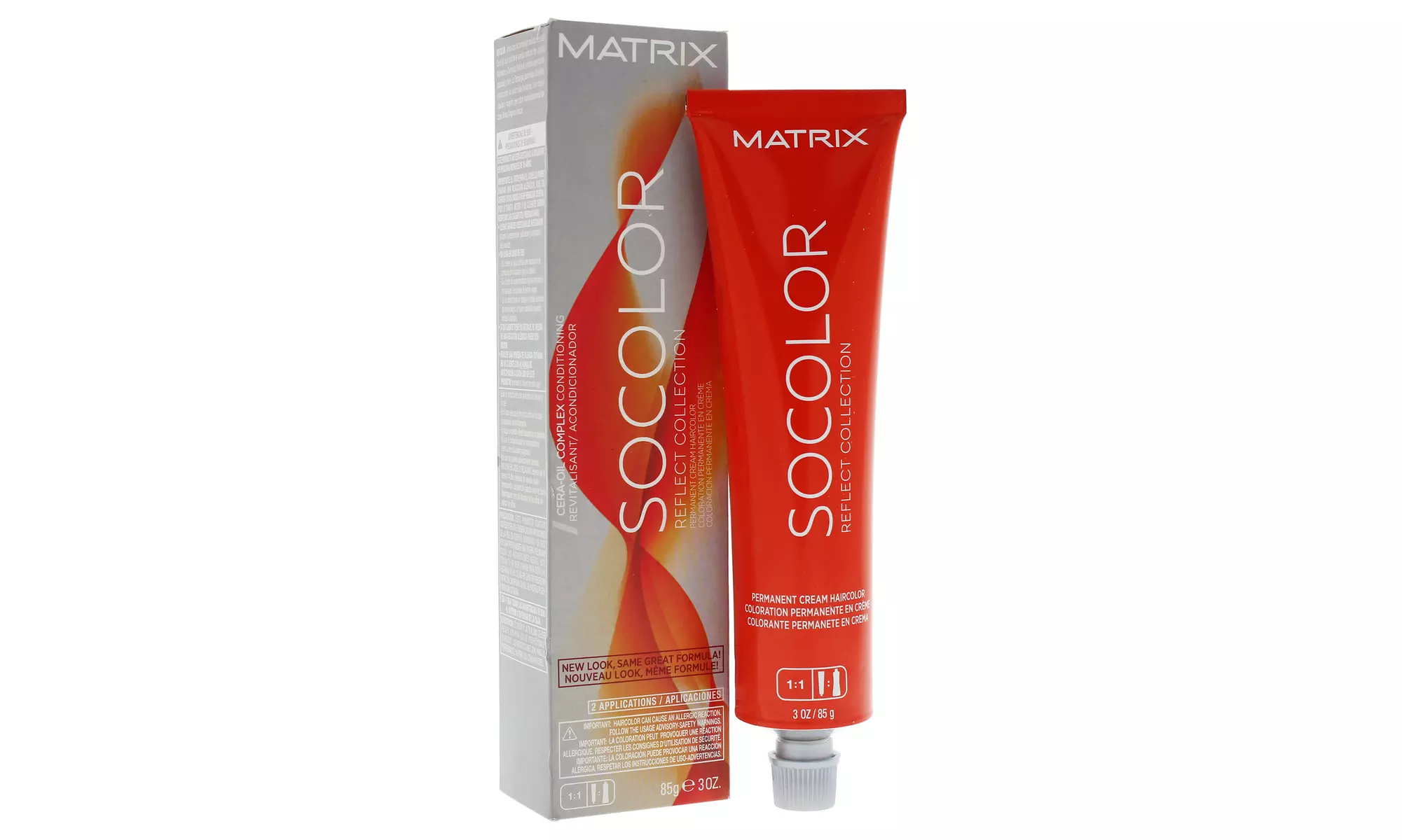 Matrix Socolor Permanent Cream Hair Color   11A Extra Light Ash Blonde Plus - Second Medium