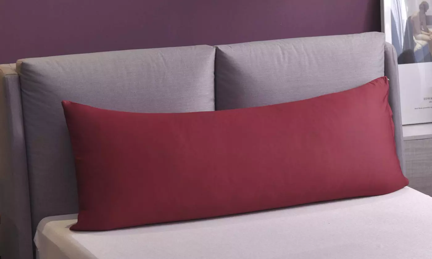 Body Pillow Cover Cotton Fabric Envelope Closure Long Body Pillow Pillowcase
