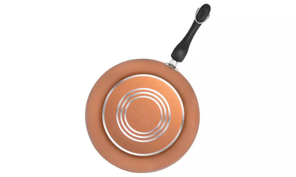Paula Deen Dishwasher Safe Nonstick Cookware Set, 11-Piece, Copper - Second Medium