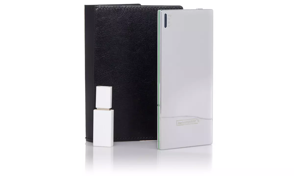 instaCHARGE 3500 mAh Portable Charger with RFID Wallet - Primary Image