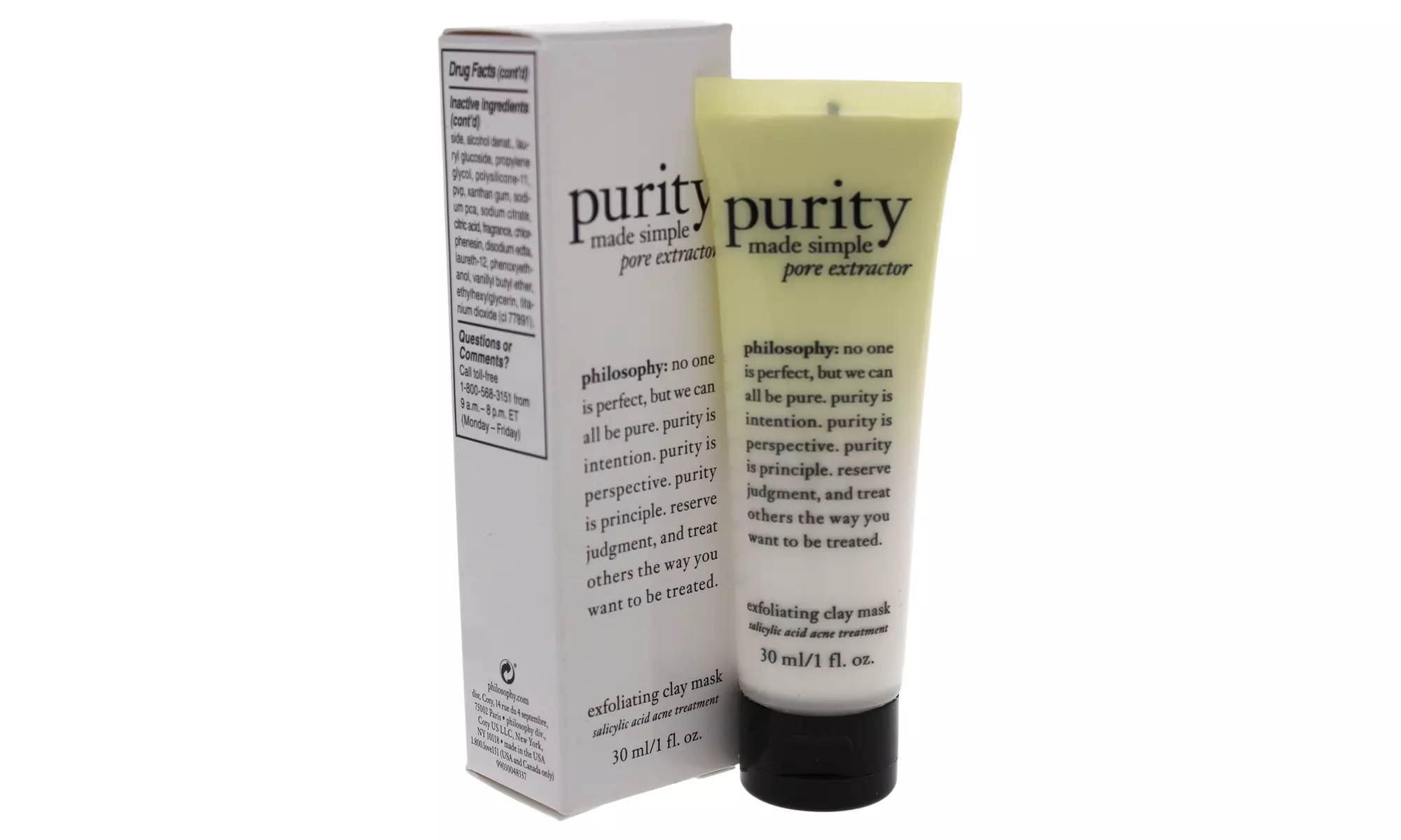 Philosophy Purity Made Simple 3 in 1 Cleanser For Face Eyes Cleanser - Primary Image