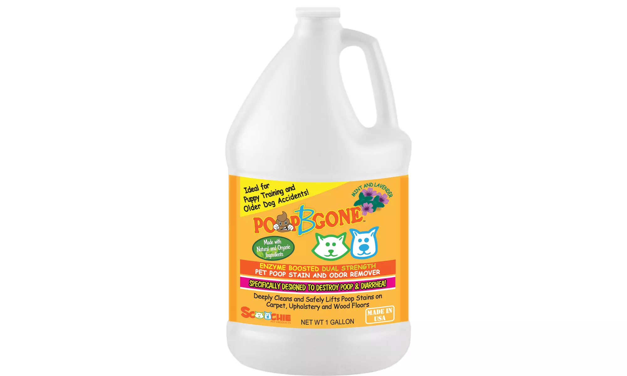 Poop B Gone Stain and Odor Remover - 1 Gallon - Primary Image