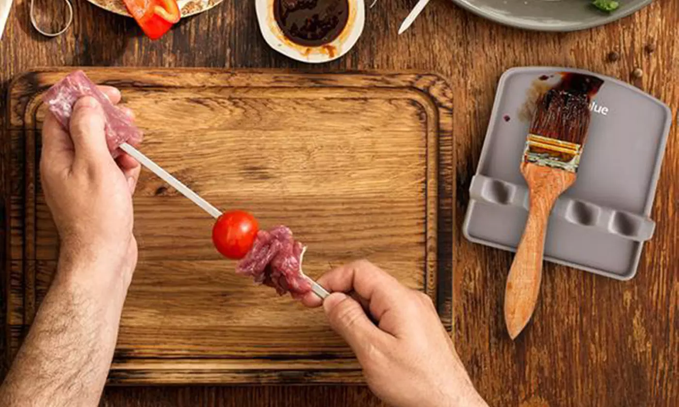Silicone Spoon Rest with Drip Pad-Comes In 4 Colors