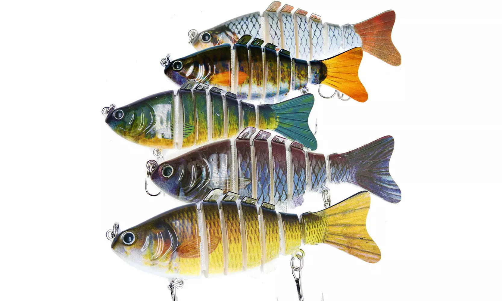 Fishing Lures for Bass Swimbaits Bass Slow Sinking Hard Lure Fishing Tackle Kits - Primary Image